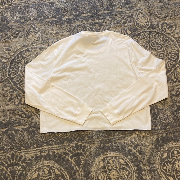 GOOD SWEAT LS CROP DESERT SAGE SIZE LARGE - Picture 7 of 7